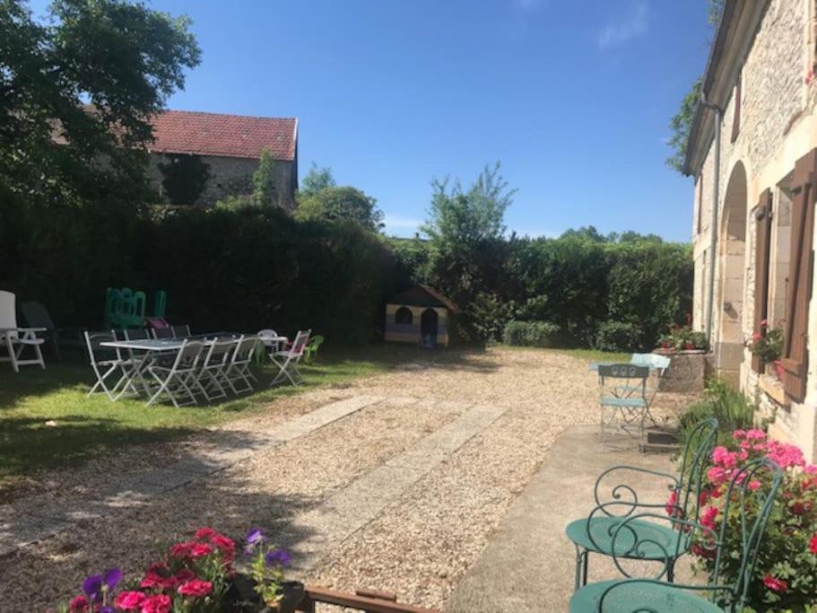 Longere Campagne 10 Pers. Proche Guedelon Villa Sougeres-en-Puisaye Dış mekan fotoğraf